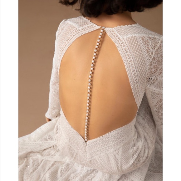 BHLDN Wtoo by Watters Summer Gown Size 12 - Picture 5 of 9